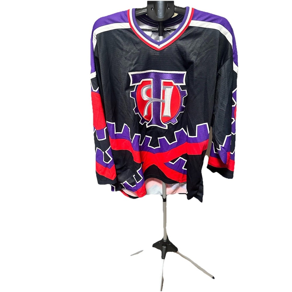 Vintage Russian Authentics Bauer Hockey Jersey, Size Large